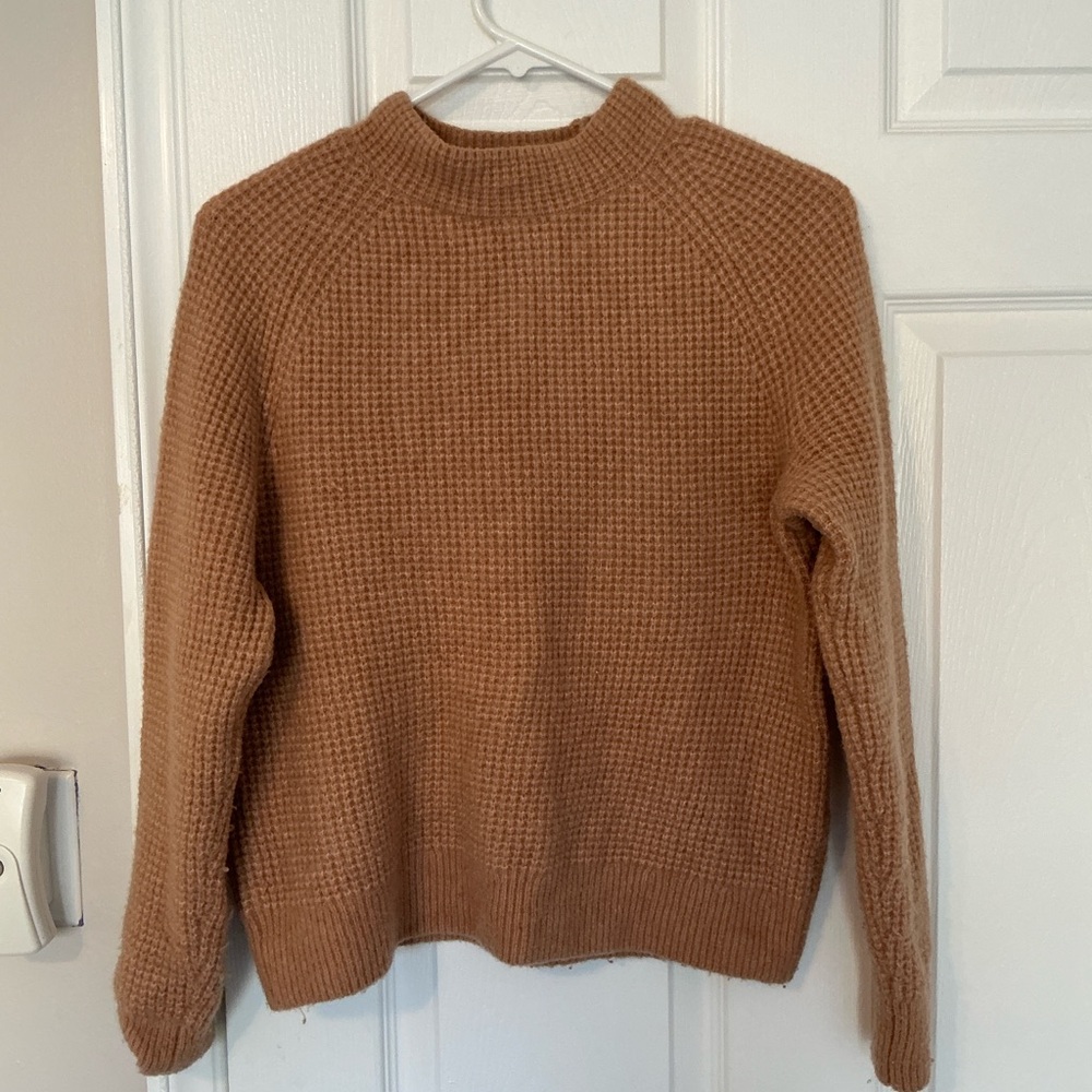Banana Republic Wool Brown Crew Neck Sweater